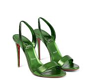 Christian Louboutin Green Heels 10 cm - 6