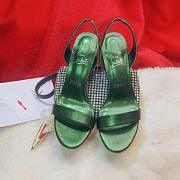 Christian Louboutin Green Heels 10 cm - 4