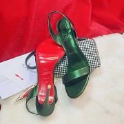 Christian Louboutin Green Heels 10 cm - 2