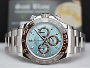 Rolex 40mm Platinum Daytona Ice Blue Dial Ceramic Bezel  - 3