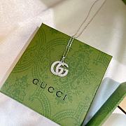 Gucci White Gold Diamond Necklace - 1