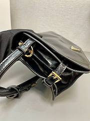 Prada Brushed Leather Black Size 23 x 15 x 8.5 cm - 4