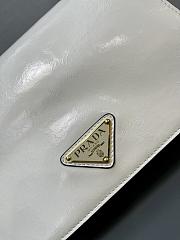 Prada Brushed Leather White Size 23 x 15 x 8.5 cm - 6