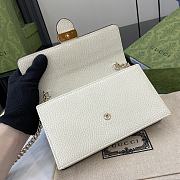 Gucci Interlocking Leather Crossbody Bag White Size 20 x 13 x 6 cm - 2