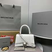 Balenciaga Hourglass Bag White XS Size 19 x 8 x 21 cm - 1