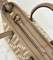 Fendi Mini Roll Tote Handbag Brown Size 15.5 x 11 x 13 cm - 4