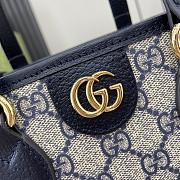 Gucci Ophidia Mini Tote Bag Blue Size 22 x 18 x 11 cm - 5