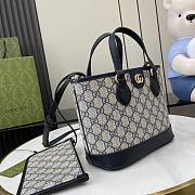 Gucci Ophidia Mini Tote Bag Blue Size 22 x 18 x 11 cm - 3