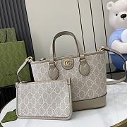 Gucci Ophidia Mini Tote Bag Oatmeal Size 22 x 18 x 11 cm - 1