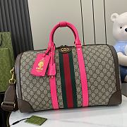 Gucci Savoy Medium Travel Bag Pink Size 44 x 28.5 x 24.5 cm - 1