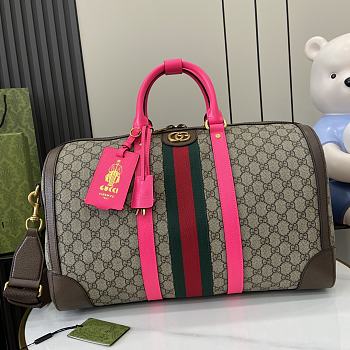 Gucci Savoy Medium Travel Bag Pink Size 44 x 28.5 x 24.5 cm