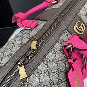 Gucci Savoy Medium Travel Bag Pink Size 44 x 28.5 x 24.5 cm - 4