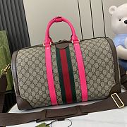 Gucci Savoy Medium Travel Bag Pink Size 44 x 28.5 x 24.5 cm - 3