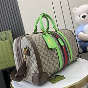 Gucci Savoy Medium Travel Bag Green Size 44 x 28.5 x 24.5 cm - 5