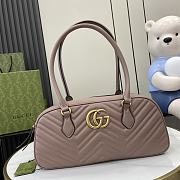 Gucci GG Marmont Medium Handbag Nude Pink Size 35.5 x 16.5 x 7 cm - 1