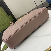 Gucci GG Marmont Medium Handbag Nude Pink Size 35.5 x 16.5 x 7 cm - 5