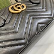 Gucci GG Marmont Medium Handbag Black Size 35.5 x 16.5 x 7 cm - 2