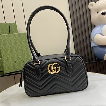 Gucci GG Marmont Small Handbag Black Size 25.5 x 15.5 x 6.5 cm