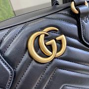 Gucci GG Marmont Small Handbag Black Size 25.5 x 15.5 x 6.5 cm - 5