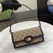 Gucci Luce Series Mini Shoulder Bag Brown Size 21 x 11 x 4 cm - 5