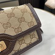 Gucci Luce Series Mini Shoulder Bag Brown Size 21 x 11 x 4 cm - 2