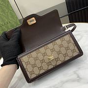 Gucci Luce Series Mini Shoulder Bag Brown Size 21 x 11 x 4 cm - 3