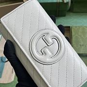 ️Gucci Blondie Long Wallet White Size 11 x 19 x 3.5 cm - 2