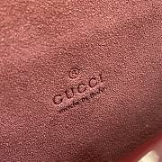 Gucci Dionysus Super Mini Handbag Burgundy Size 17.5 x 11 x 6.5 cm - 4