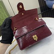 Gucci Dionysus Super Mini Handbag Burgundy Size 17.5 x 11 x 6.5 cm - 3