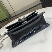 Gucci Dionysus Super Mini Handbag Black Size 17.5 x 11 x 6.5 cm - 2