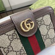 Gucci Ophidia GG Full Zip Wallet Size 13 x 8.5 x 2 cm - 2