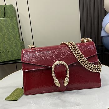 Gucci GG Dionysus Small Shoulder Bag Red Size 28 x 16 x 11 cm