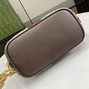 Gucci Ophidia GG Mini Shoulder Bag Brown Size 21 x 16 x 11 cm - 6