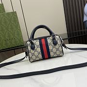 Gucci Ophidia Mini Handbag Blue Size 16.5 x 11 x 9 cm - 3