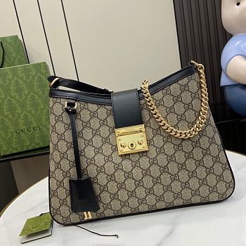 Gucci Padlock Medium Shoulder Bag Black Size 32.5 x 24 x 5.5 cm