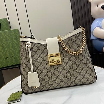 Gucci Padlock Medium Shoulder Bag White Size 32.5 x 24 x 5.5 cm