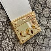 Gucci Padlock Medium Shoulder Bag White Size 32.5 x 24 x 5.5 cm - 5