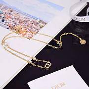 Dior Clair D Lune Necklace Gold-Finish Metal - 3