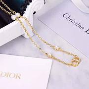 Dior Clair D Lune Necklace Gold-Finish Metal - 2