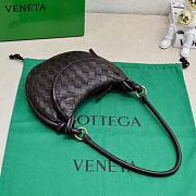 Bottega Veneta Gemelli Shoulder Bag Dark Brown Size 24.5 x 19 x 7 cm - 5