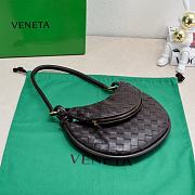 Bottega Veneta Gemelli Shoulder Bag Dark Brown Size 24.5 x 19 x 7 cm - 4