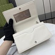 Gucci GG Marmont Chain Wallet White Size 12.5 x 20 x 4 cm - 6