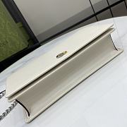 Gucci GG Marmont Chain Wallet White Size 12.5 x 20 x 4 cm - 4