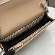 Gucci GG Marmont Chain Wallet Beige Size 12.5 x 20 x 4 cm - 5