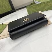 Gucci GG Marmont Card Holder Black Size 7.5 x 11 x 2 cm - 3