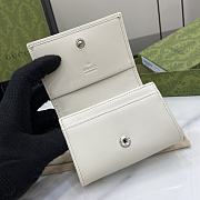 Gucci GG Marmont Card Holder White Size 7.5 x 11 x 2 cm - 3