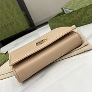 Gucci GG Marmont Card Holder Beige Size 7.5 x 11 x 2 cm - 4