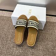 Dior Beige Flats 4 cm - 5