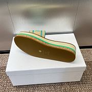 Dior Green Flats 4 cm - 2