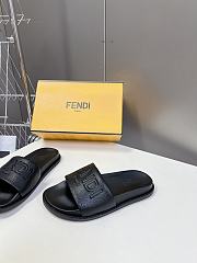 Fendi Flats Black/White/Pink  - 6